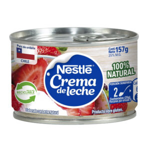 Crema de leche Nestlé lata abre fácil 157 g