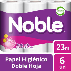 PAPEL HIG DH NOBLE 6X23 MT