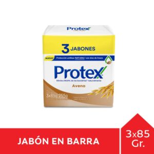 Jabón antibacterial avena 3x85Gr