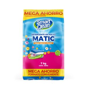 Detergente en polvo Smart Clean aroma primavera 7 Kg