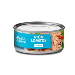 Atún lomito Nuestra Cocina en agua 160 g  neto - 104 g drenado