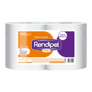 Toalla de papel una hoja 2 un de 190 m