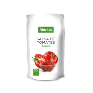 Salsa de tomate italiana merkat doypack 200g
