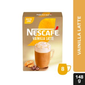 Café Nescafé vainilla latte 8 un de 18.5 g