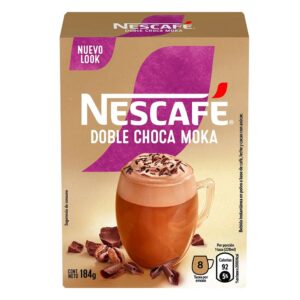 Café Nescafé doble choca moka 8 un de 23 g