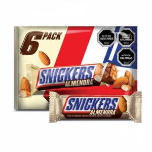 Chocolate almendras 6 un de 43.4 gr