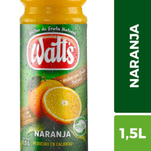 Néctar Watt's naranja boca ancha 1.5 L