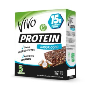 Barra de cereal protein sabor coco 5 un de 40 g