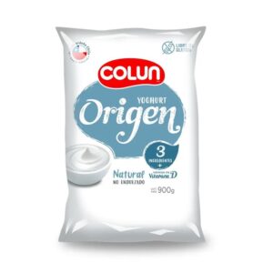 Yoghurt Origen sabor natural bolsa