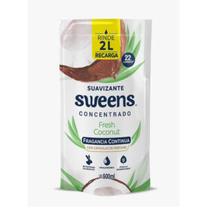 Suavizante concentrado fresh coconut doypack 500ml