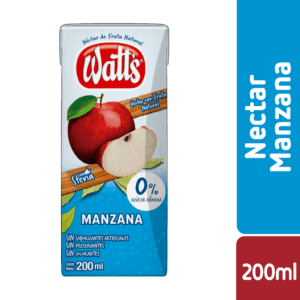 Nectar sabor manzana light cajita