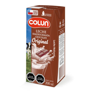 Leche semidescremada chocolate